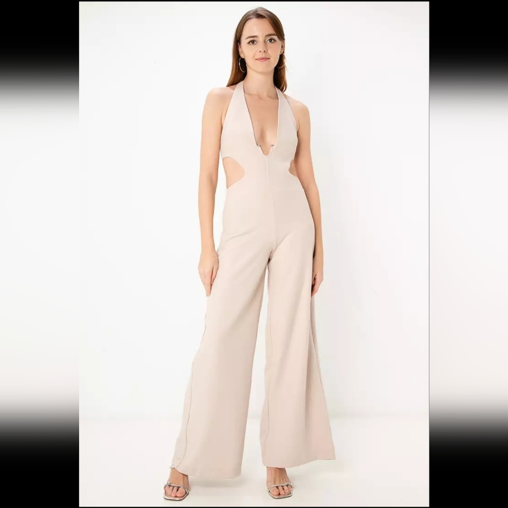 Zara Halter Jumpsuit - Size Medium